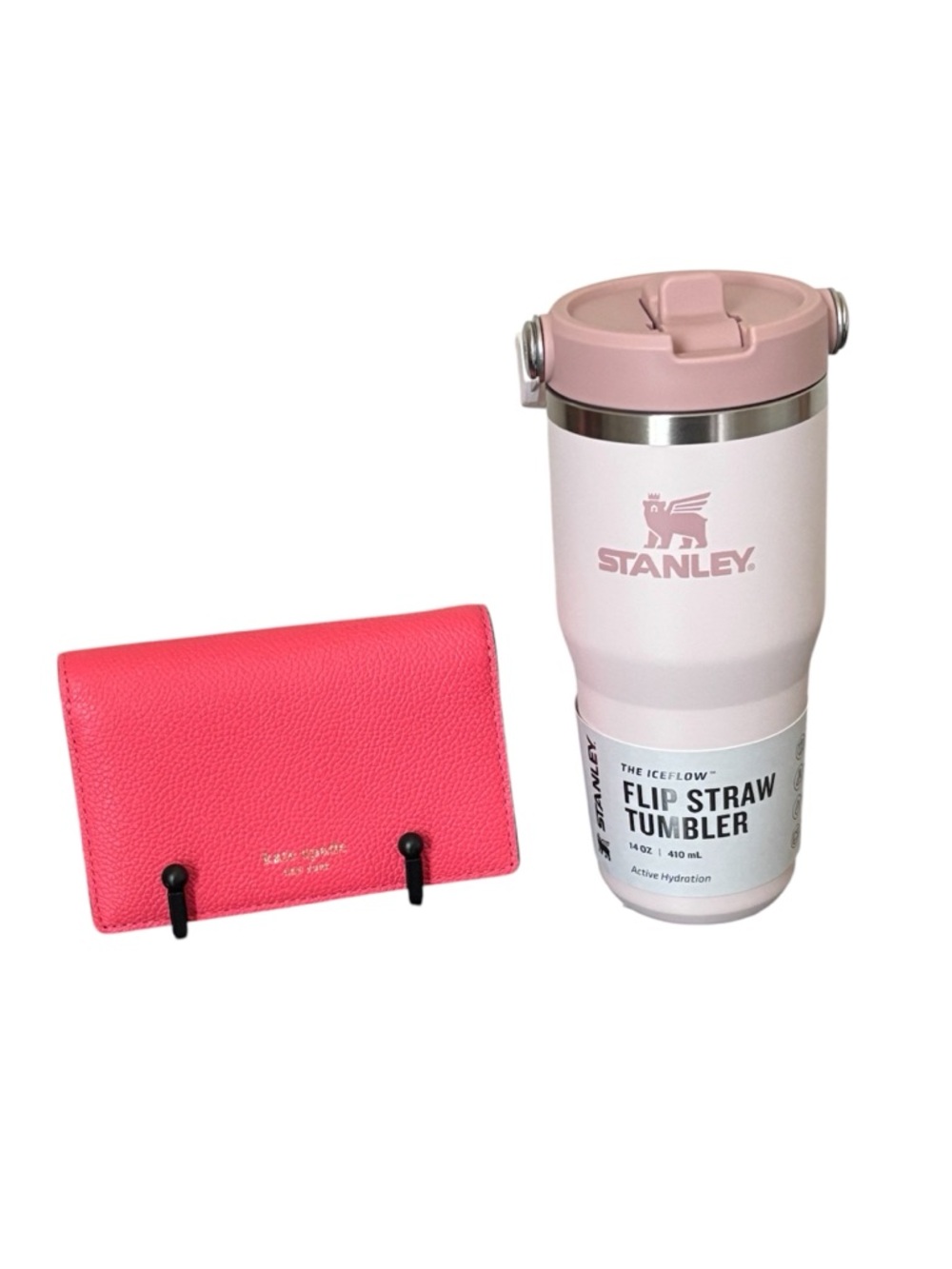 NEW Stanley 14 oz Tumbler & Like New Kate Spade Card Holder